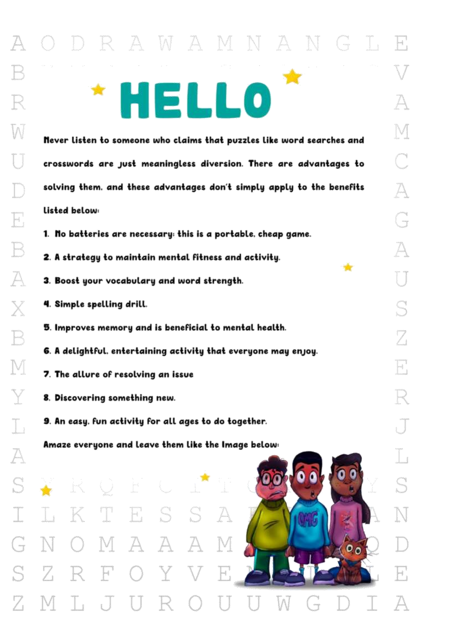 Brain Teaser Puzzle Game